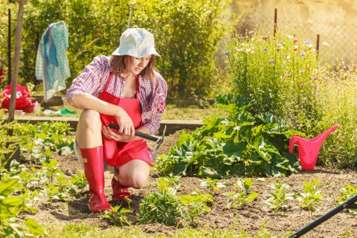 Invoice and payment details for gardening services